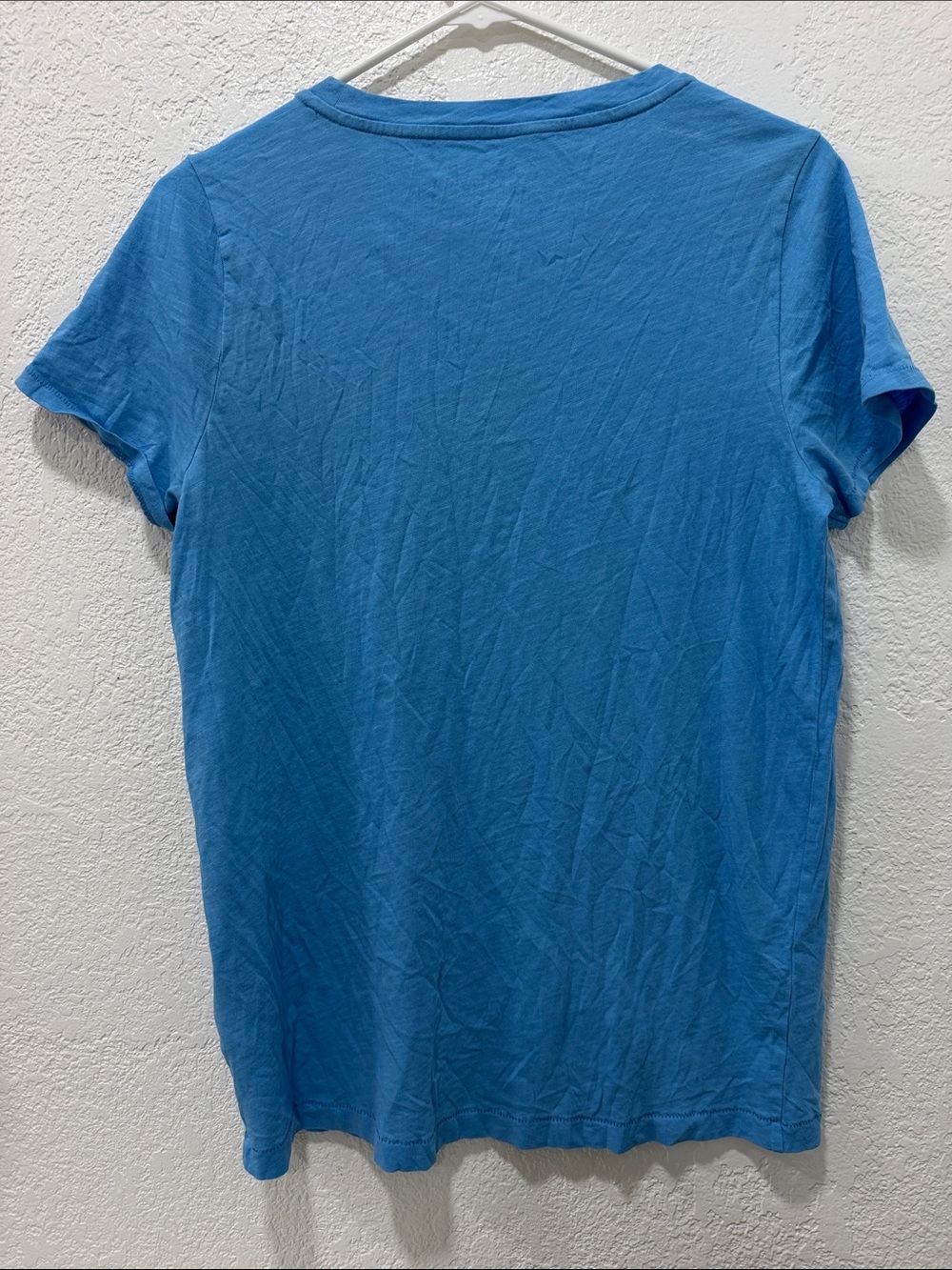 J Crew Slub 3-Pack Solid Color Tee Bundle - Black, Aqua, Blue, Sz L - Picture 9 of 9